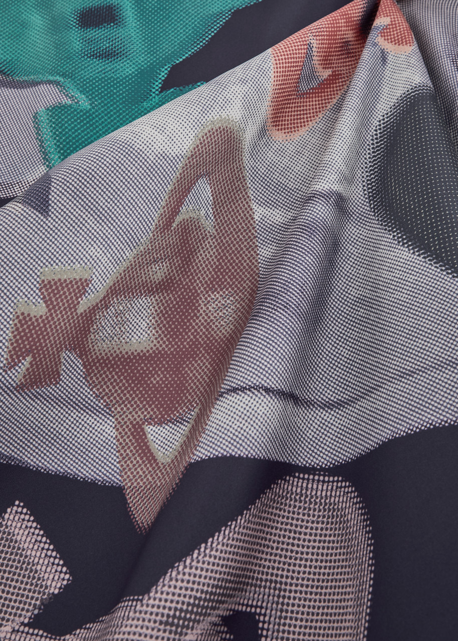 Vivienne Westwood Halftone Orbs Printed Silk-satin Scarf - 3