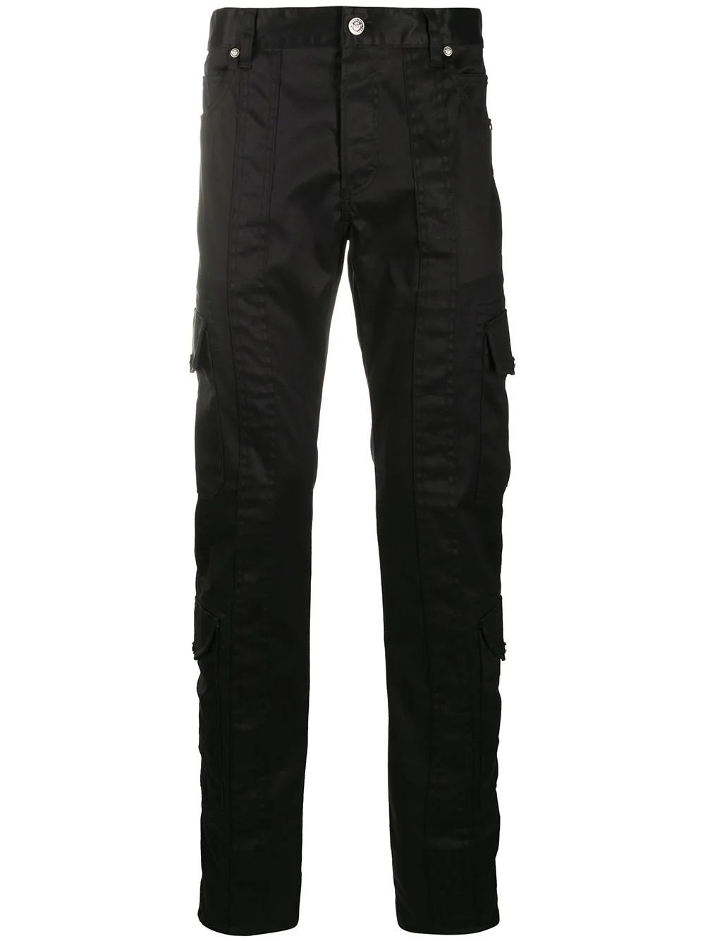 slim-fit cargo trousers - 1