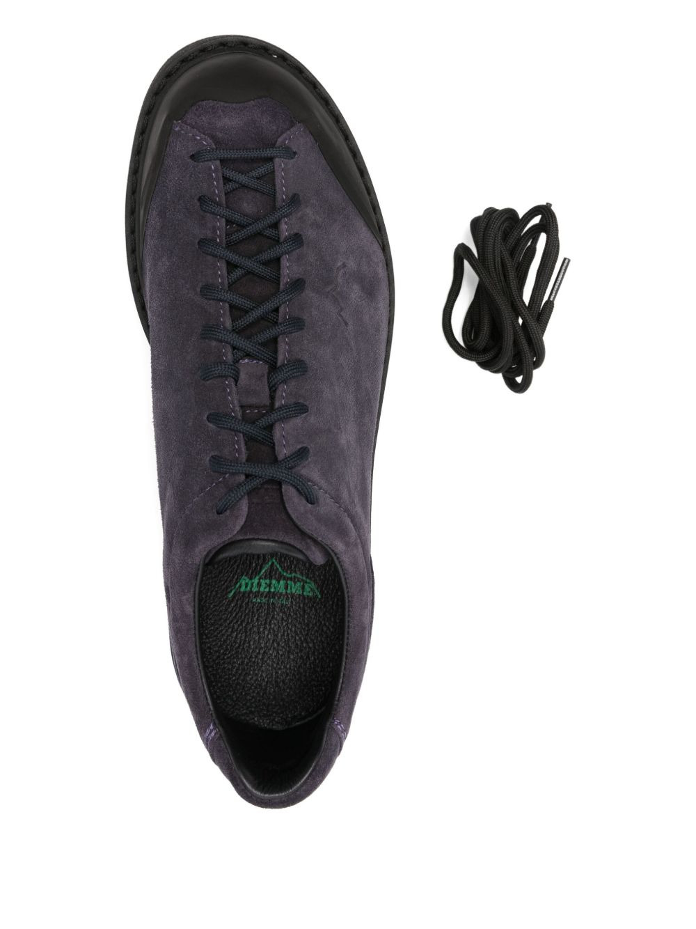 Ampezzo lace-up suede sneakers - 4