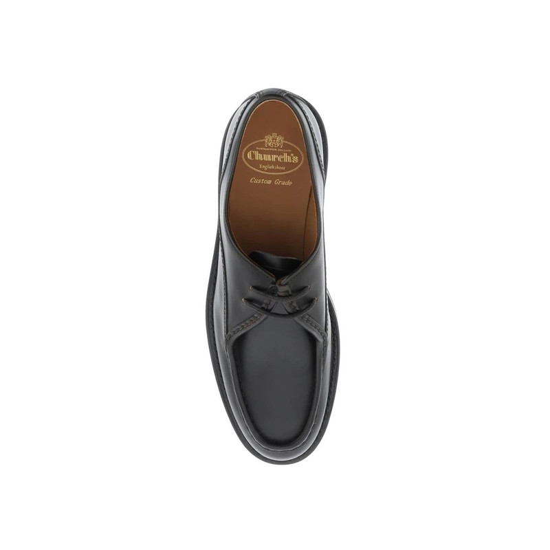 Church's BROWN LEATHER OXFORD SHOES outlook