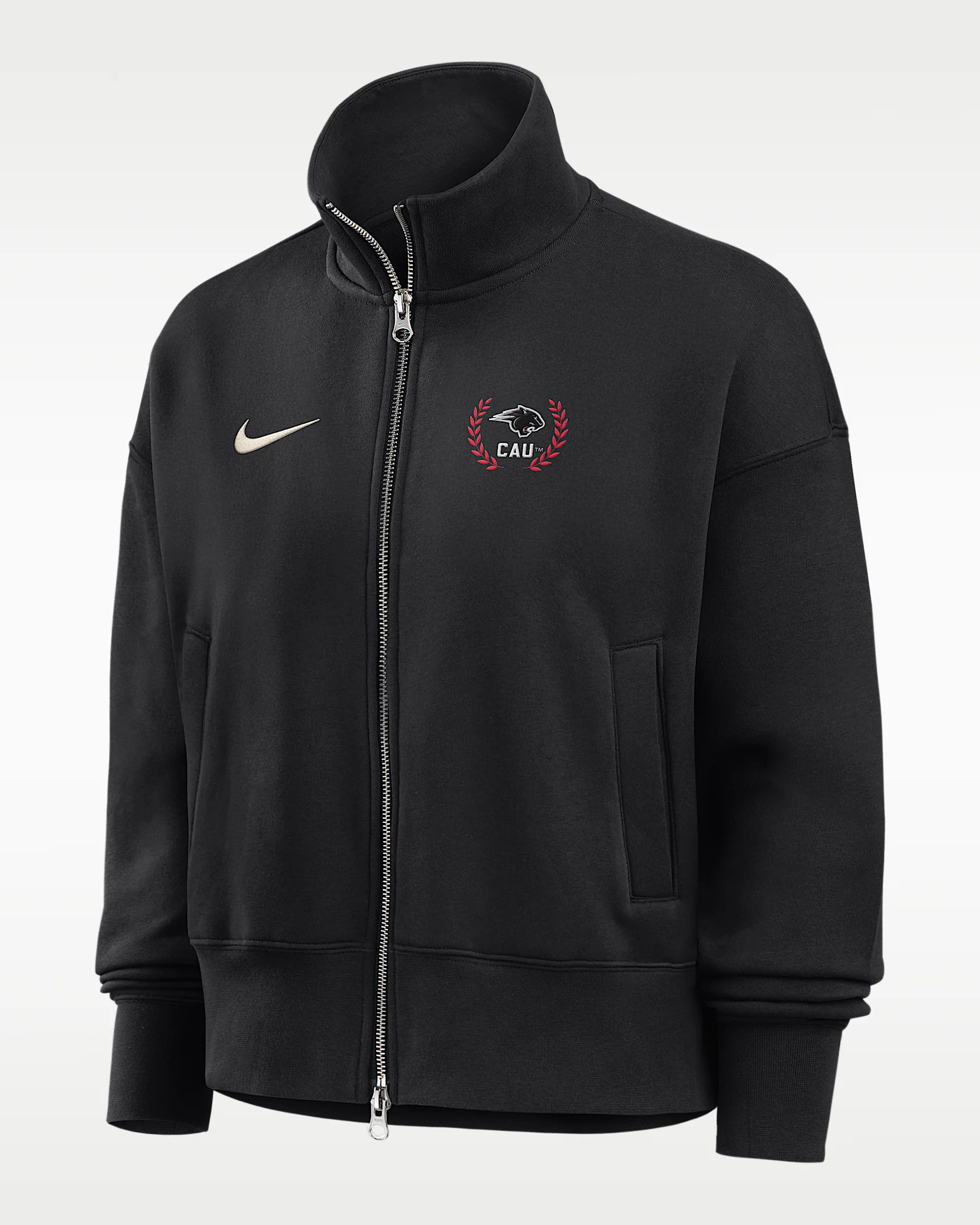 Nike College (Clark Atlanta University) Women's Nike Phoenix Fleece Track Jacket - 1