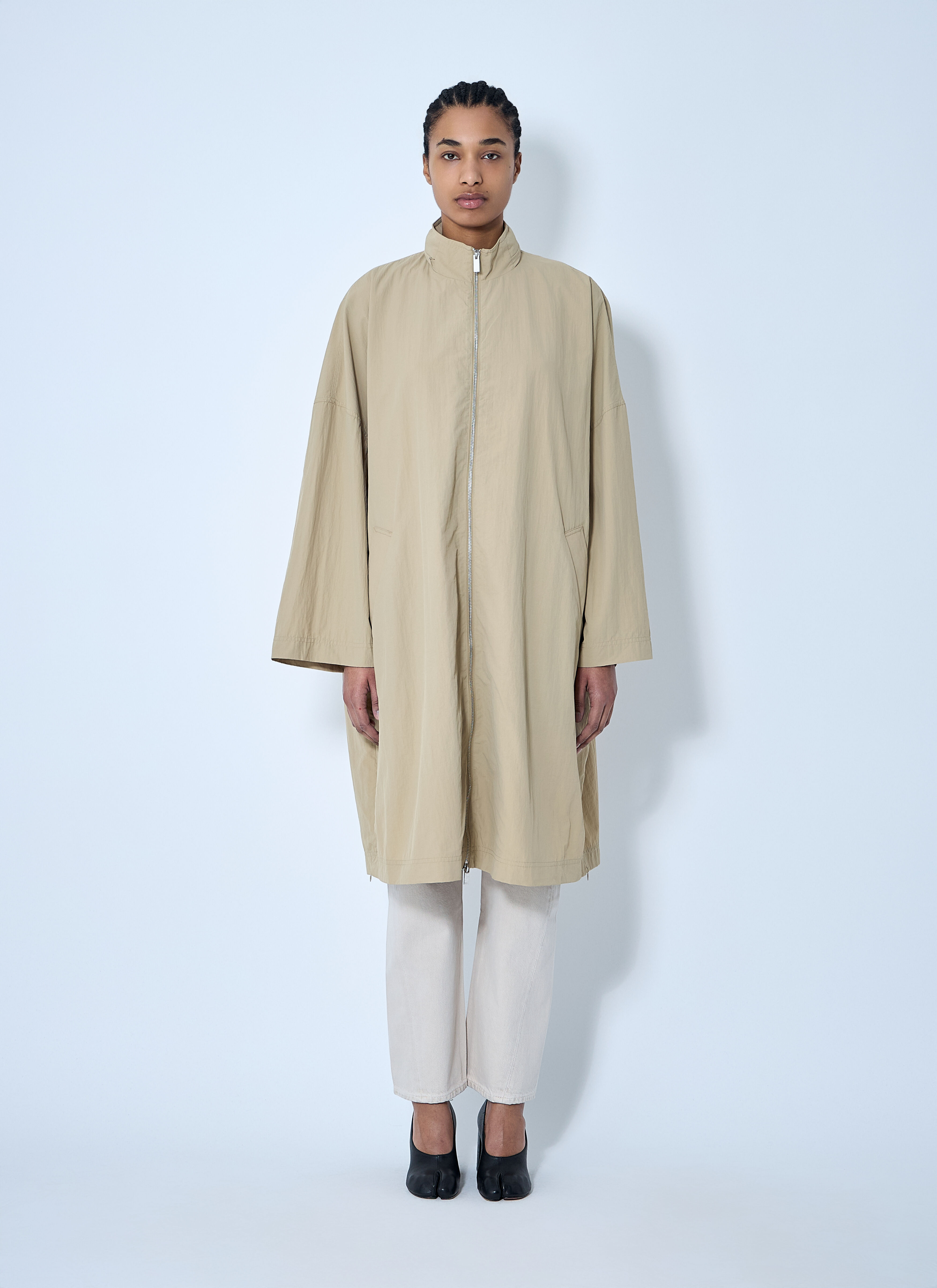 Lightweight Parka Coat - 1