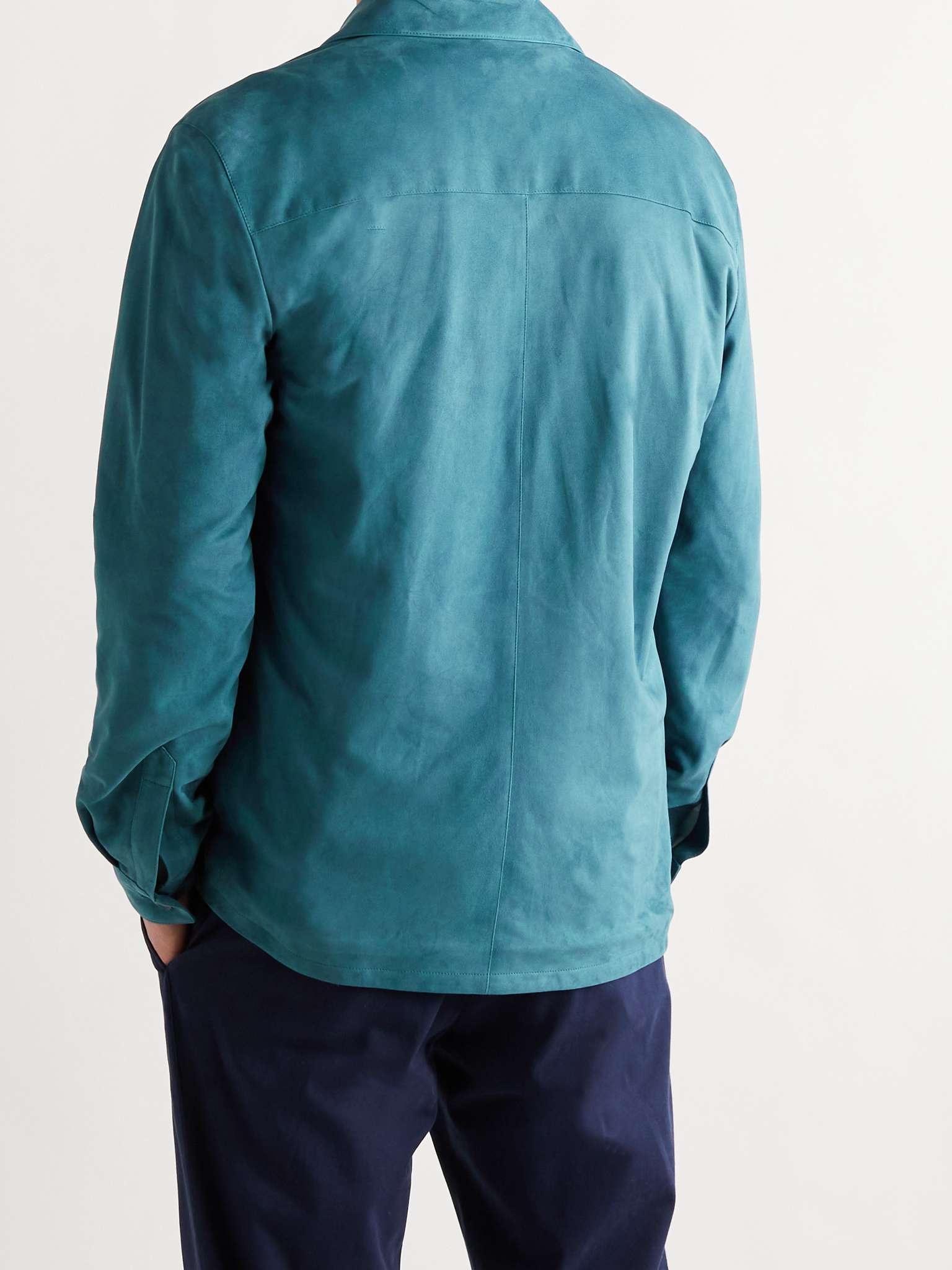 Suede Overshirt - 4