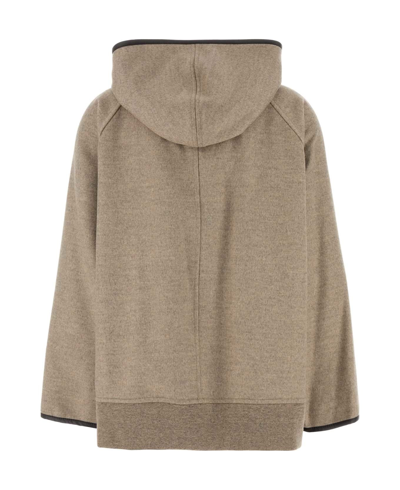 Cappuccino Wool Blend Jacket - 2