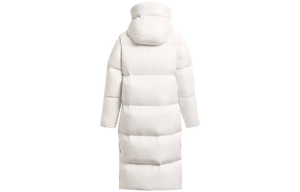 (WMNS) Under Armour ColdGear Infrared Long Puffer Jacket 'White' 1378857-112 - 2