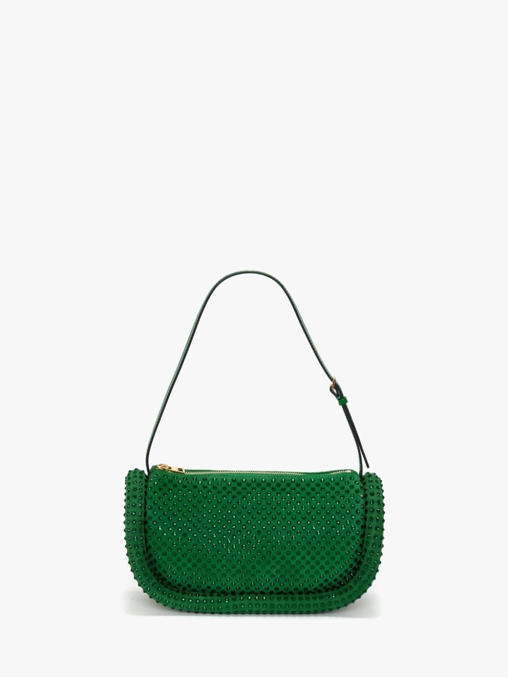 BUMPER-15 LEATHER SHOULDER BAG WITH CRYSTAL - 1