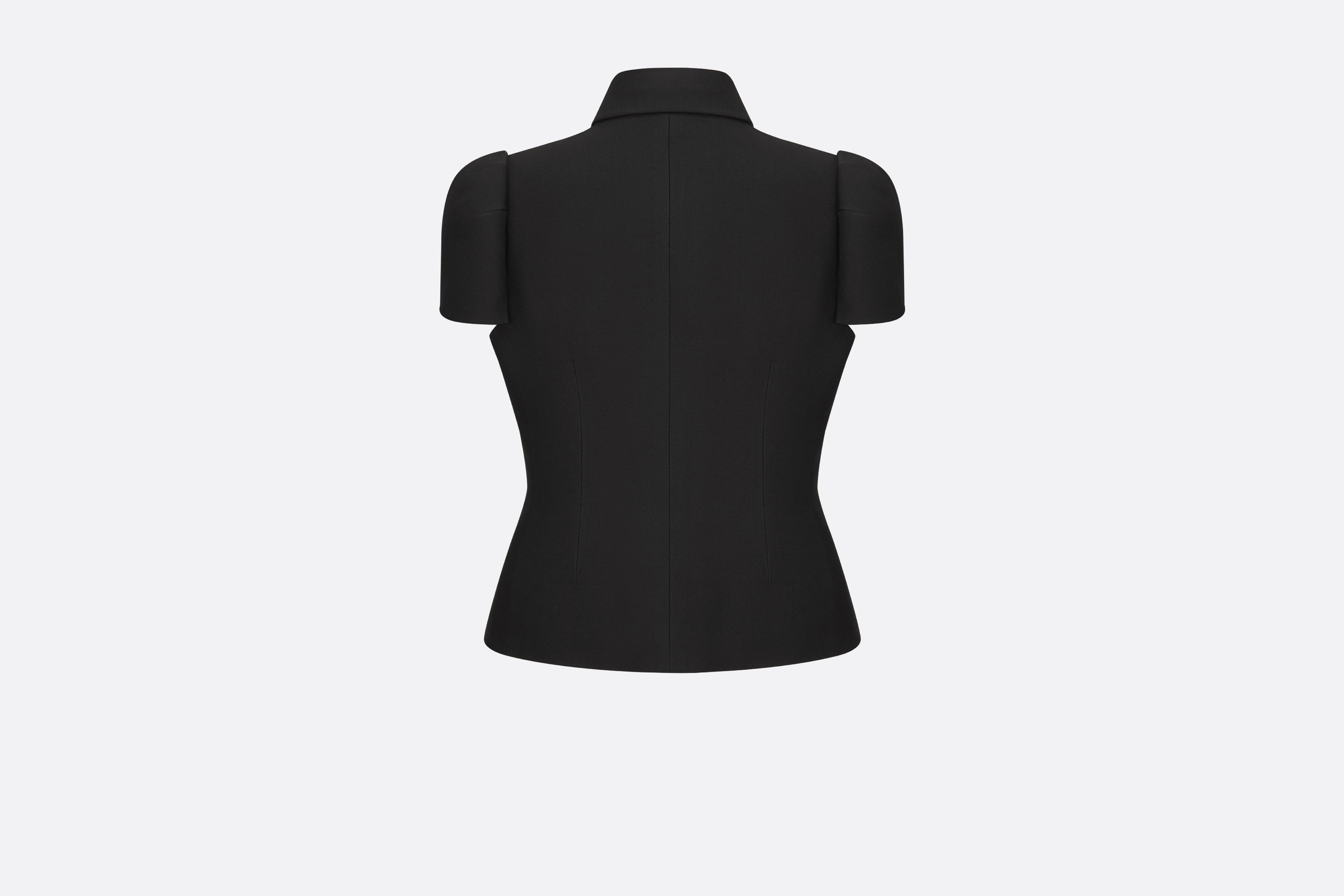 Fitted Short-Sleeved Jacket - 2