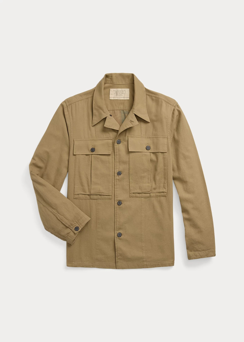 Dobby Graphic Overshirt 1