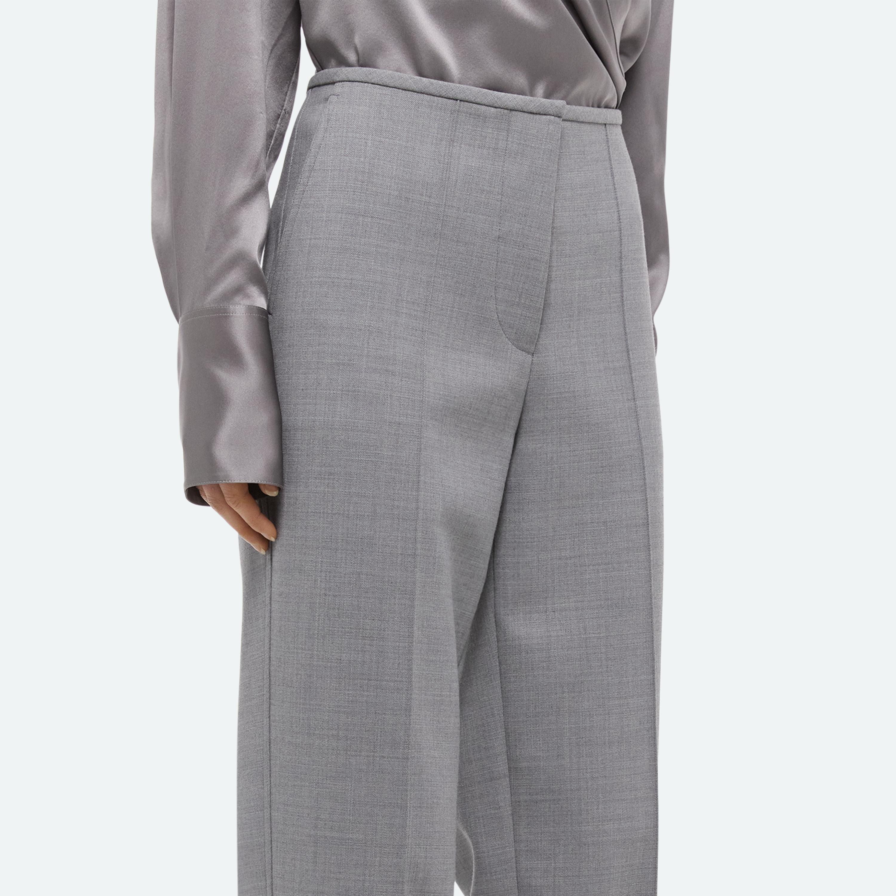LOW-RISE CAR TROUSERS - 7