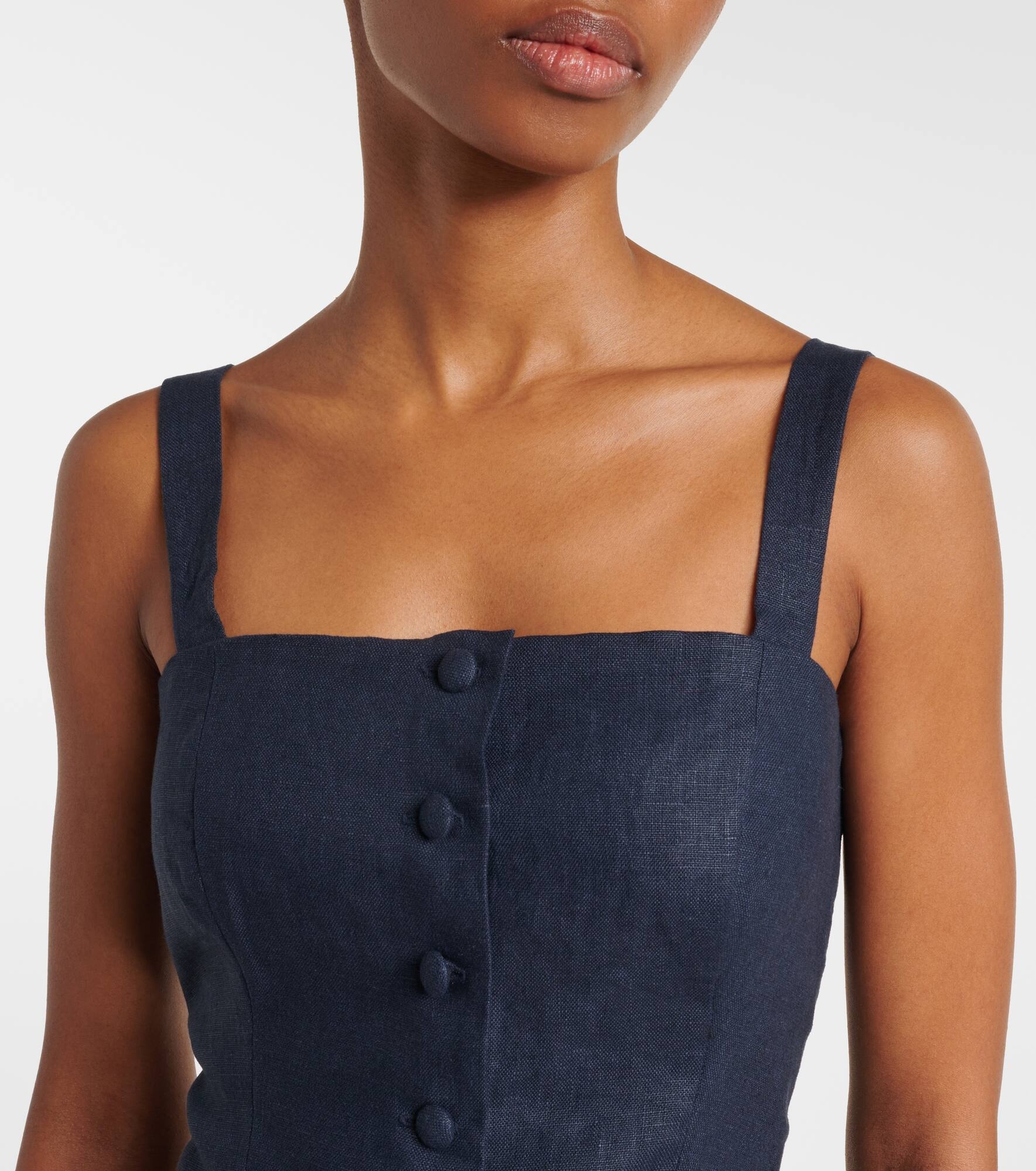 Corbiere linen top - 4