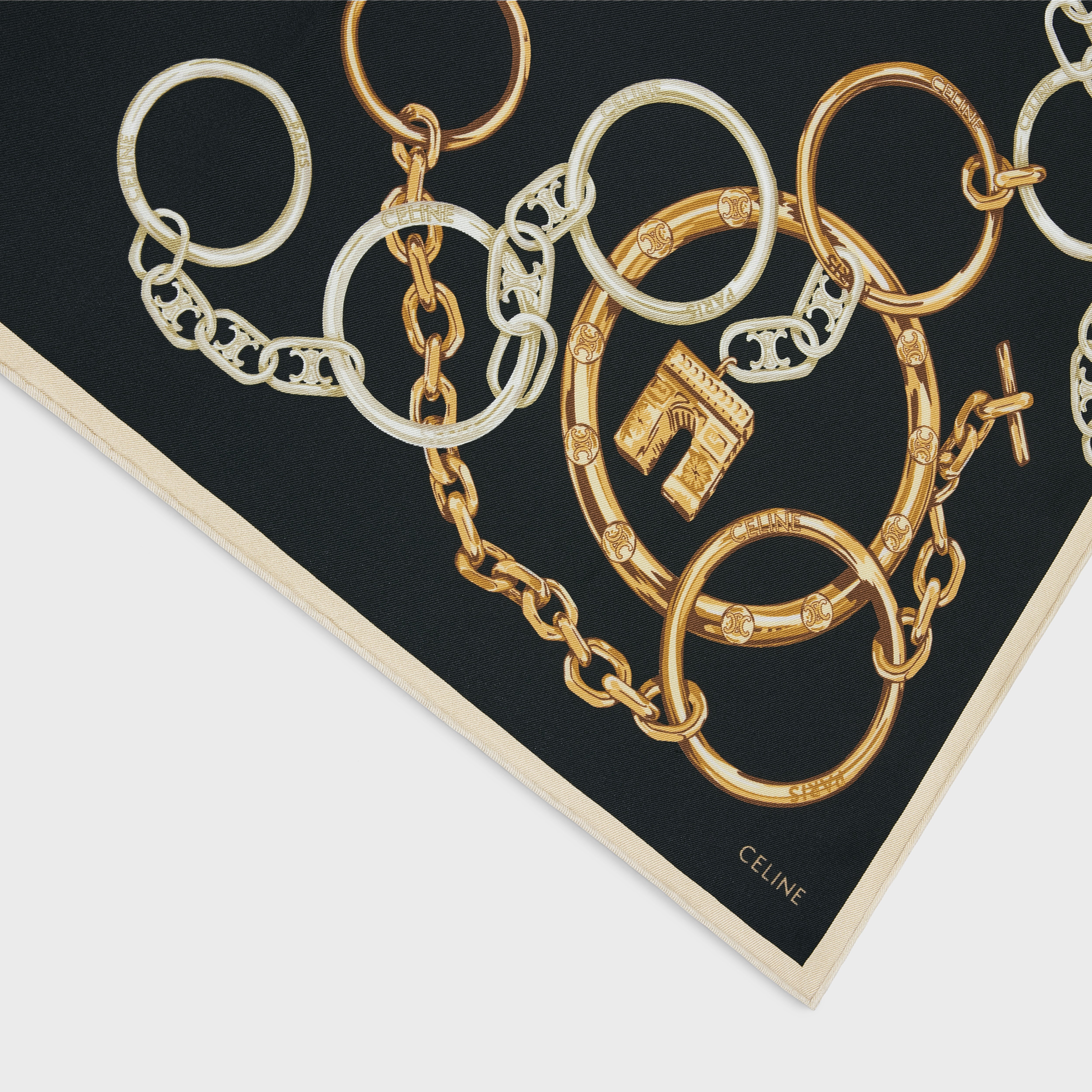 BANDANA IN SILK TWILL - 2