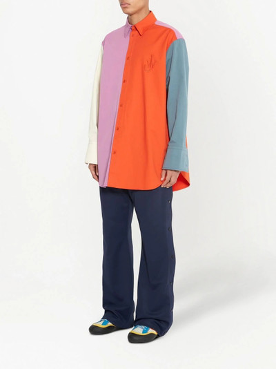 JW Anderson multi-panel long-sleeve shirt outlook