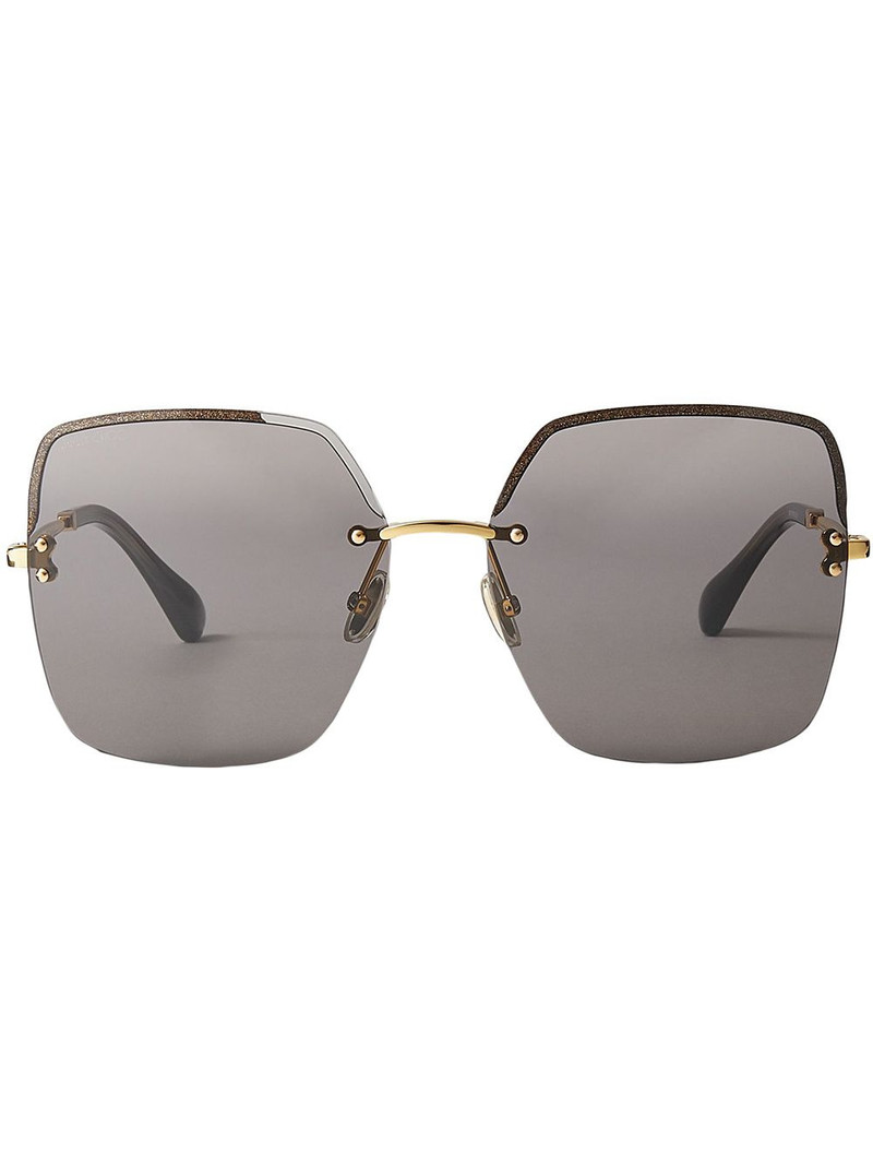 Tavi oversize square-frame sunglasses 1