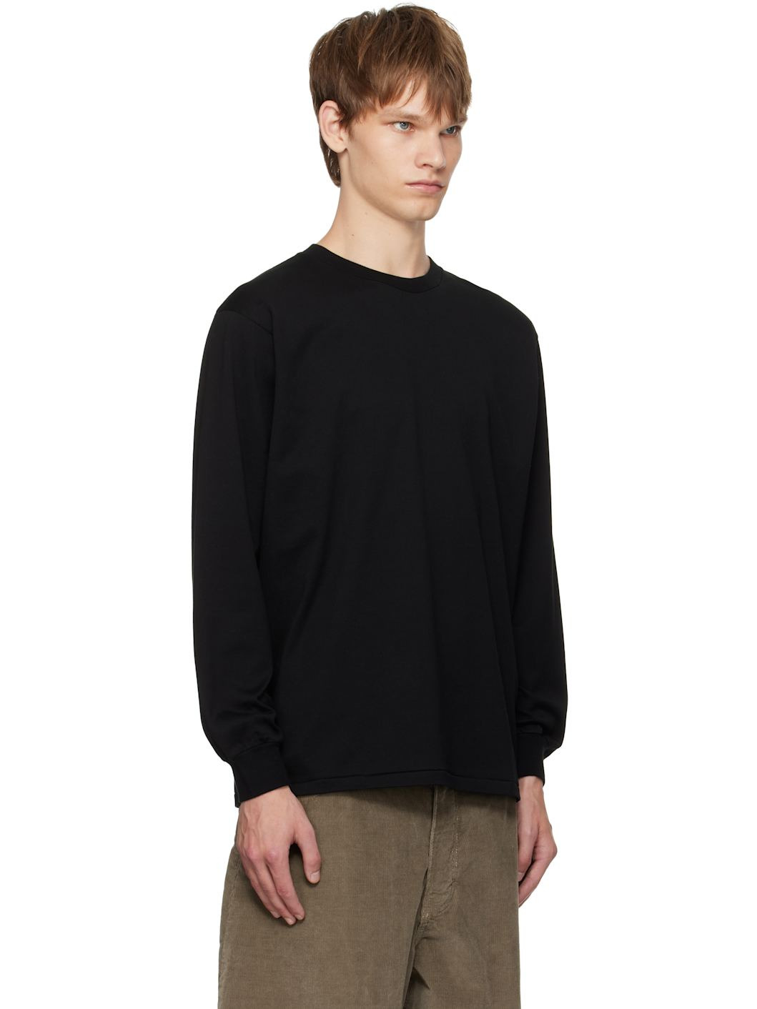 Black Luster Plaiting L/S T-shirt - 2