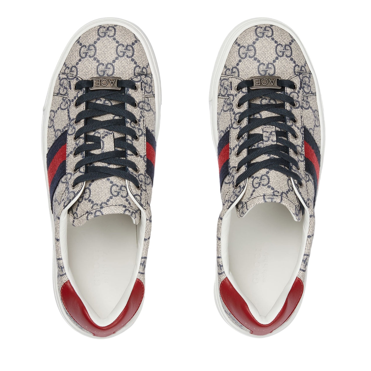 (WMNS) Gucci Ace Canvas 'Beige Monogram' 760774-FACMZ-4049 - 3