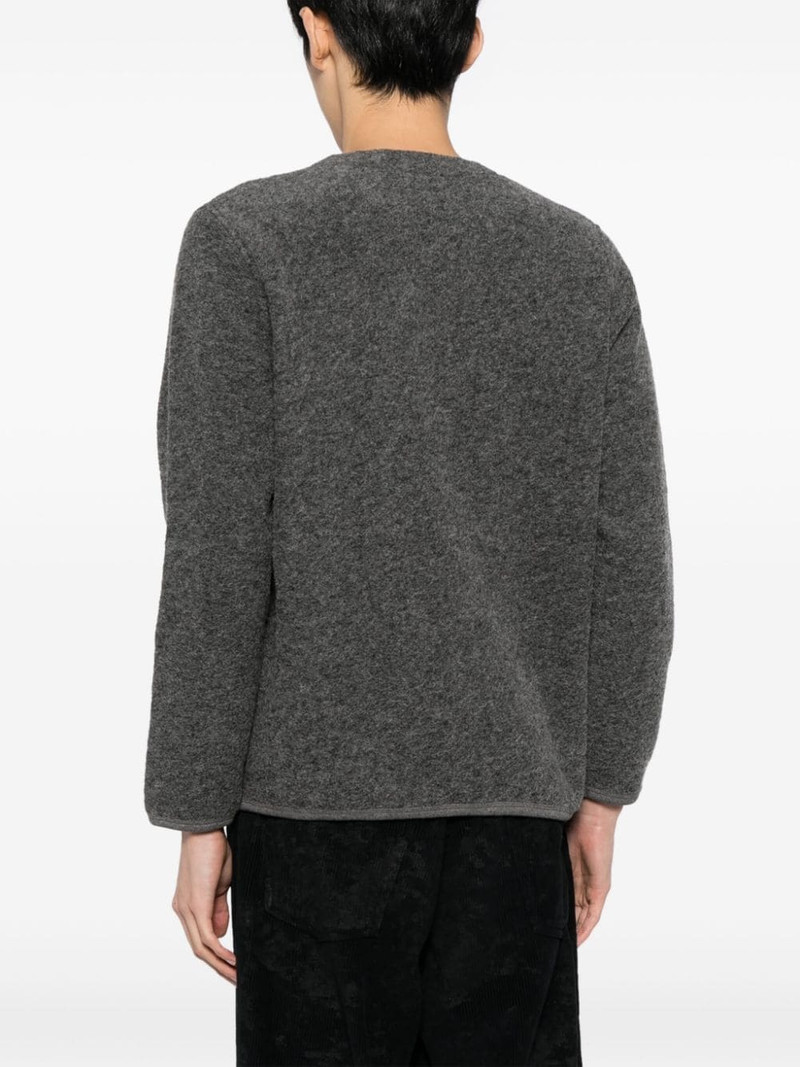 fleece cardigan 4
