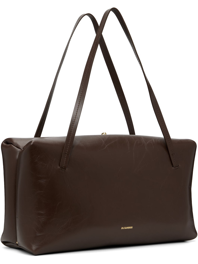 Jil Sander Burgundy Goji Pillow Medium Bag outlook