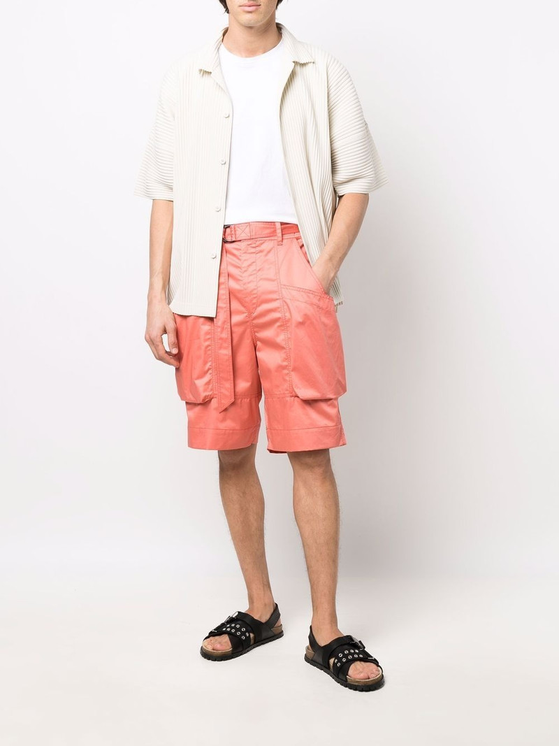 Isabel Marant belted cargo shorts outlook