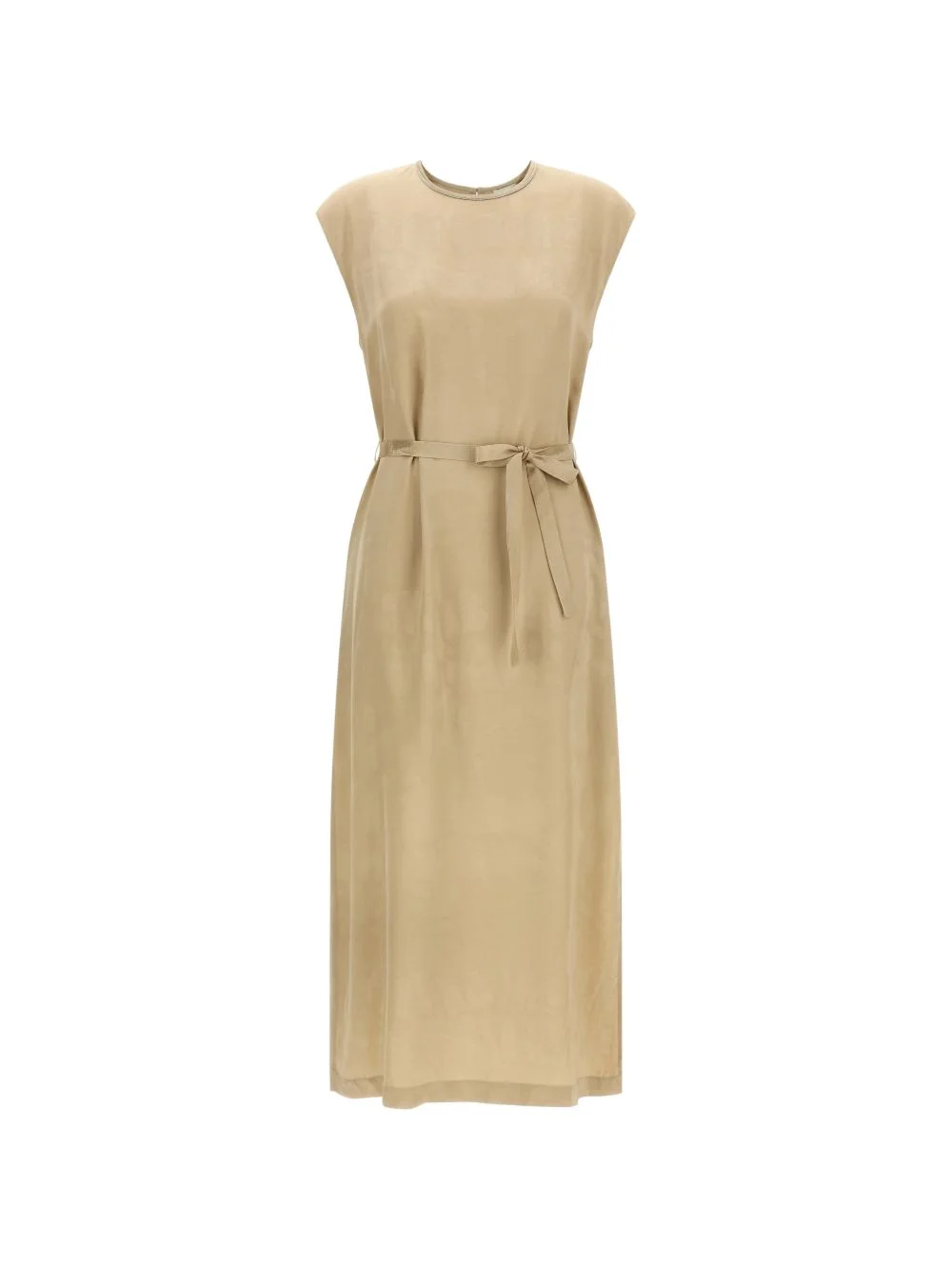 sleeveless midi dress - 1