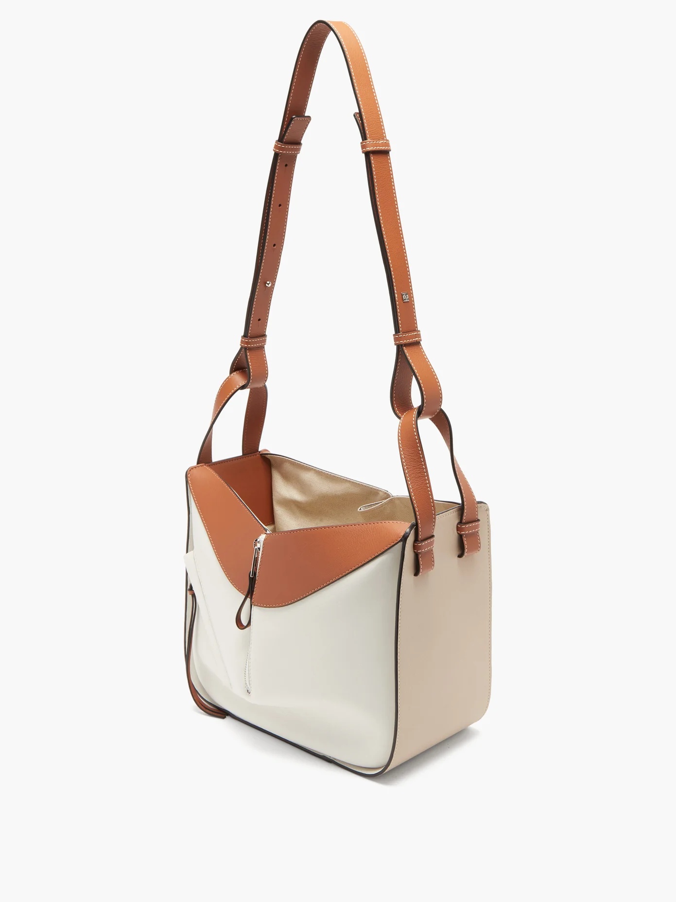 Hammock small leather tote bag - 4