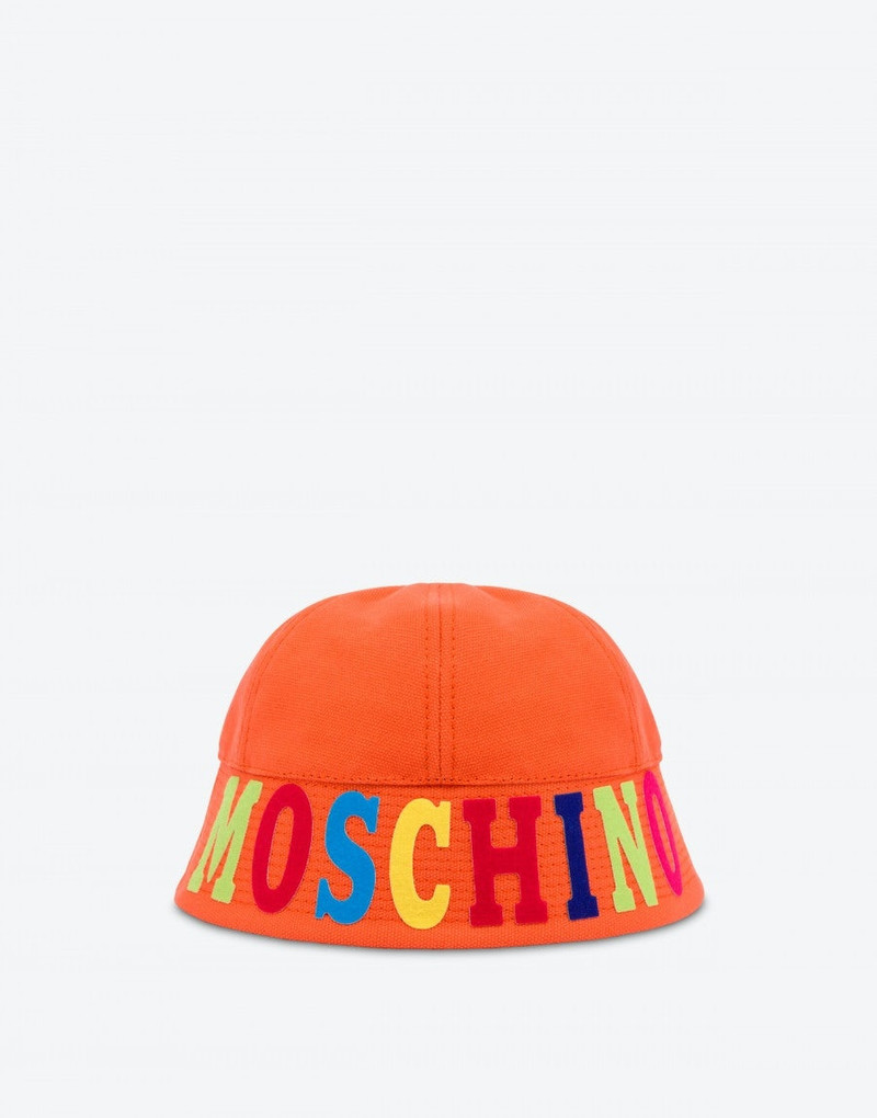 MULTICOLOR LOGO CANVAS HAT 1