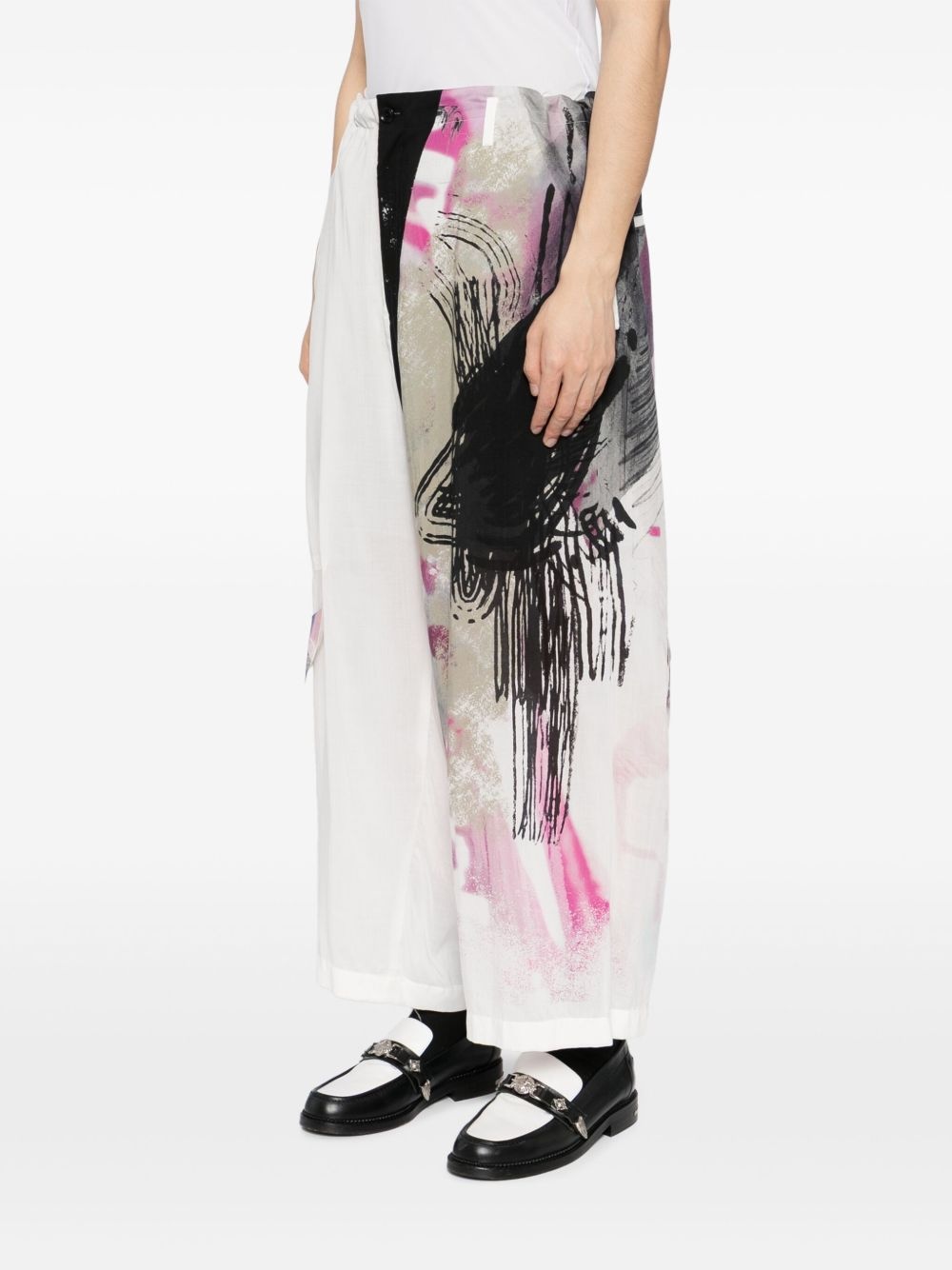 printed trousers - 3