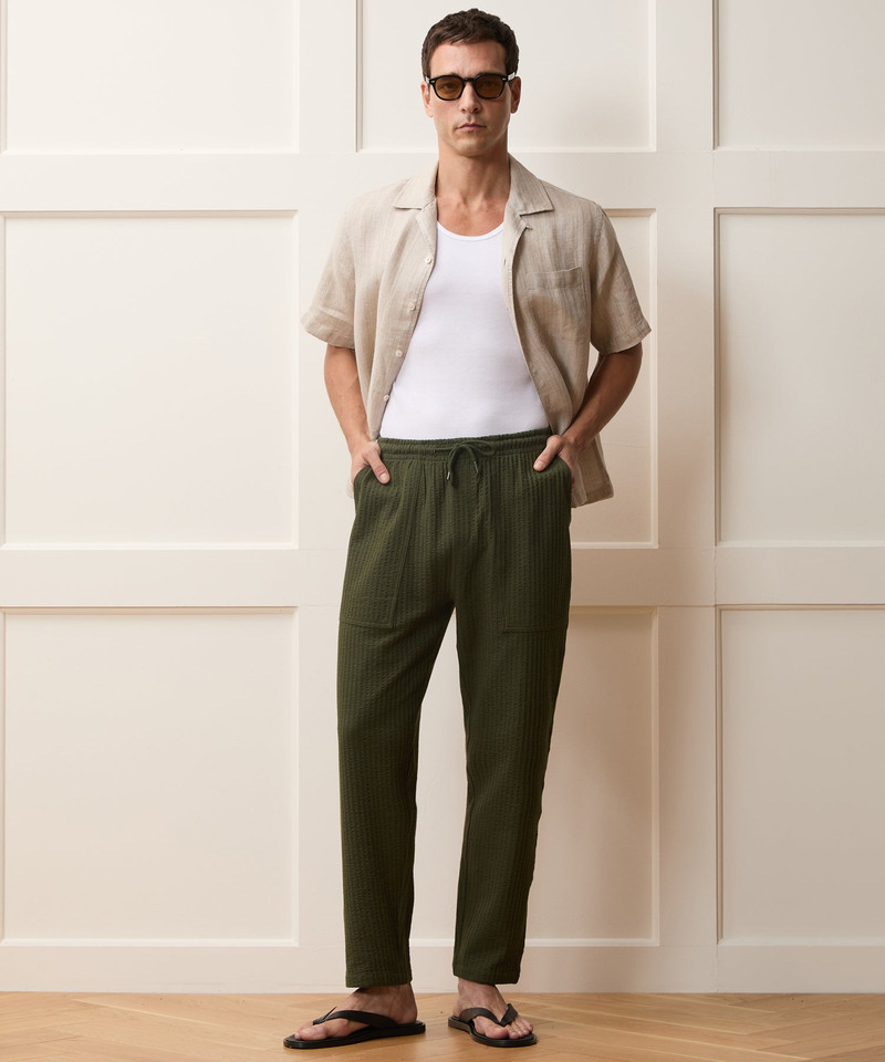 Knit Seersucker Pant 3