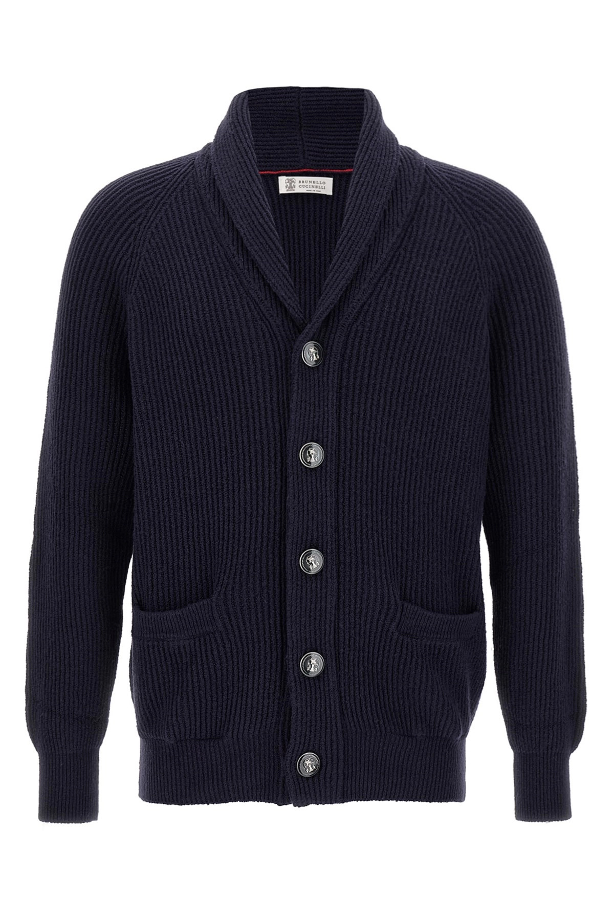 Shawl neck cardigan - 1