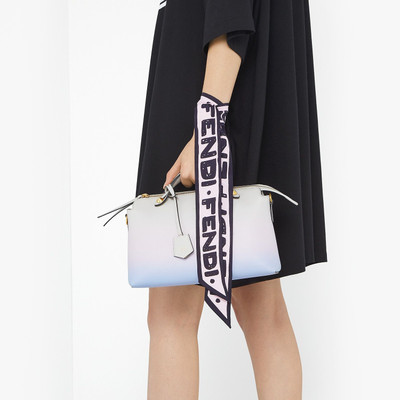 FENDI Leather Boston bag in graduated colors outlook