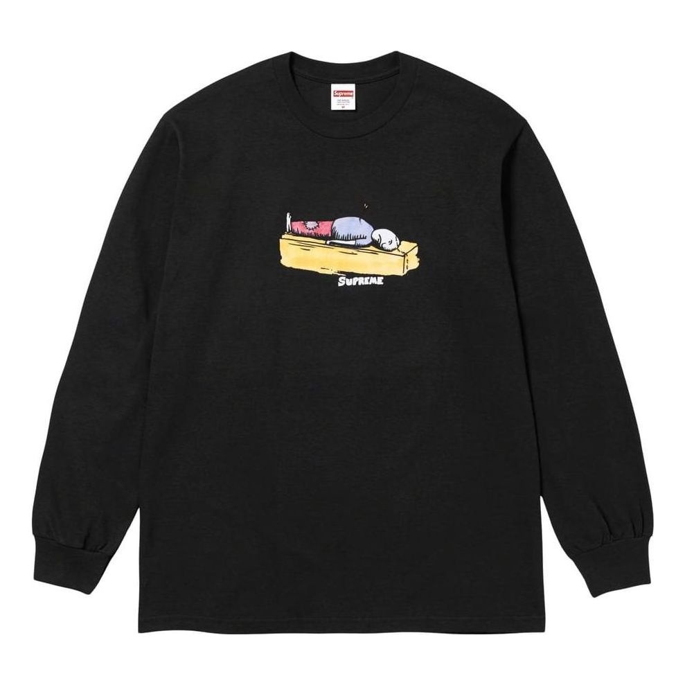 Supreme FW23 Week7 Neil Blender Arrow Long Sleeve T-shirt 'Black' SUP-FW23-139 - 1