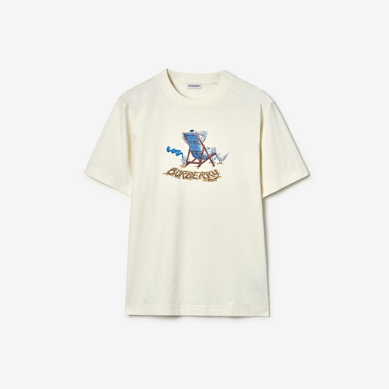Beach Knight Cotton T-shirt 1