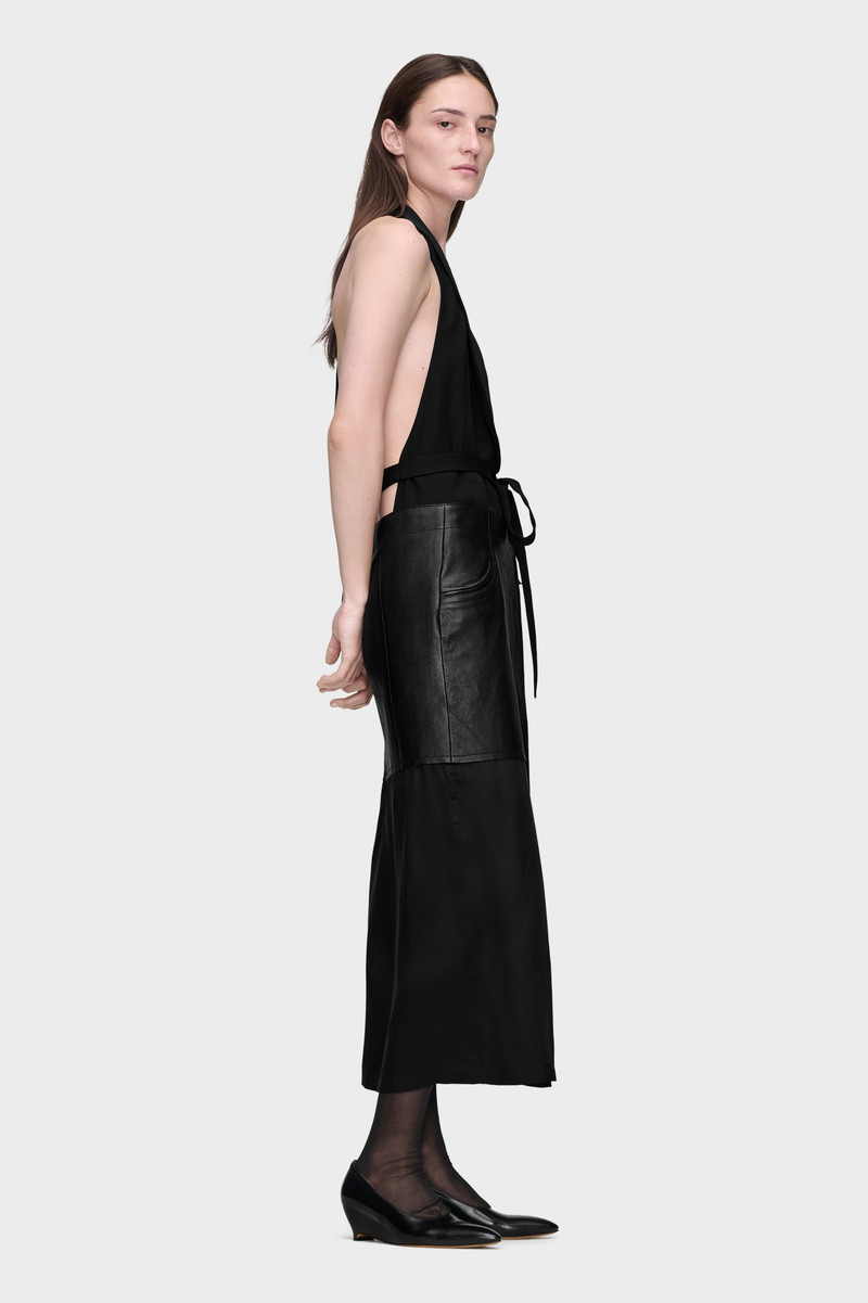 Patchwork Halterneck Dress 3