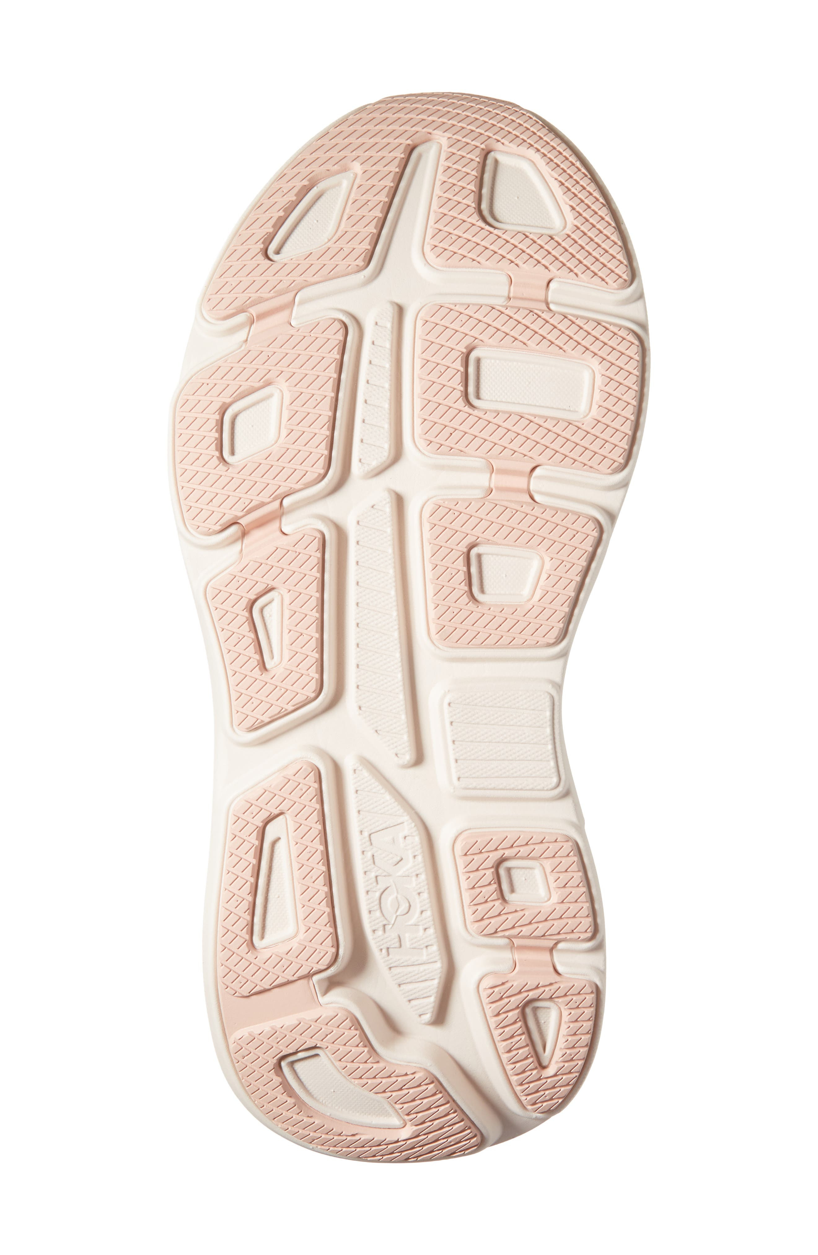 HOKA Bondi 9 Running Shoe in Rose Latte /Rose Cream at Nordstrom - 6
