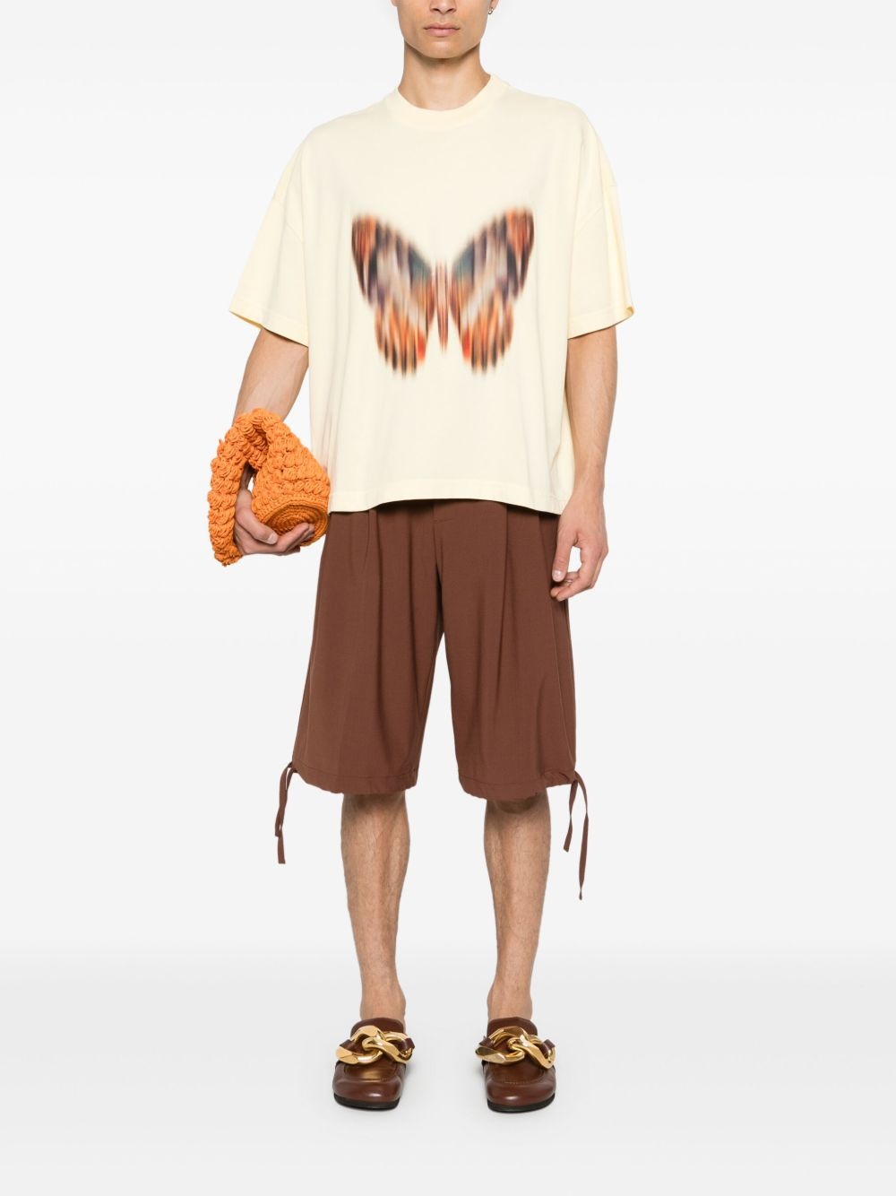 pleat-detail shorts - 2