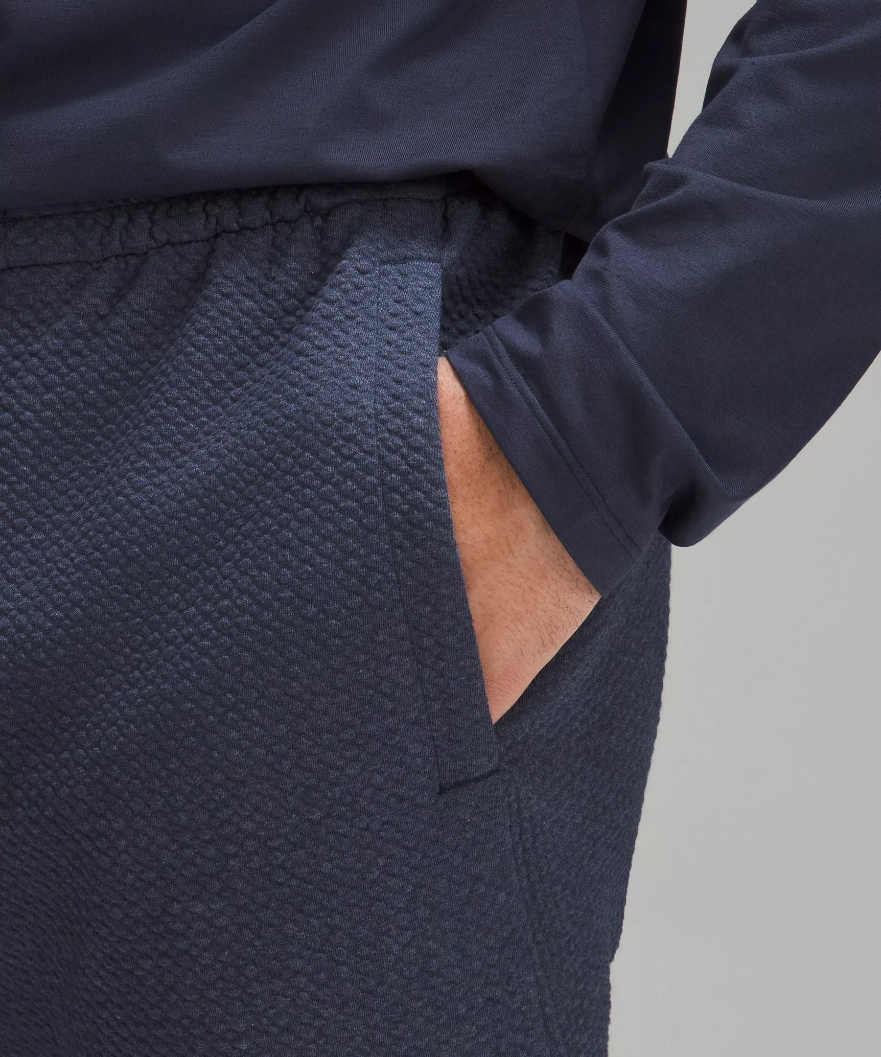 Textured Double-Knit Cotton Jogger *Regular - 5