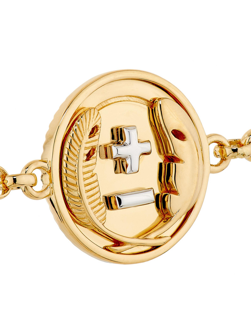 Women's Vivacity Two-Tone 18K Gold Charm Bracelet - Yellow Gold 4