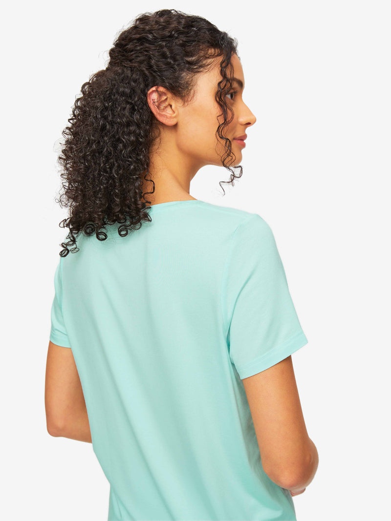 Women's T-Shirt Lara Micro Modal Stretch Mint - 6