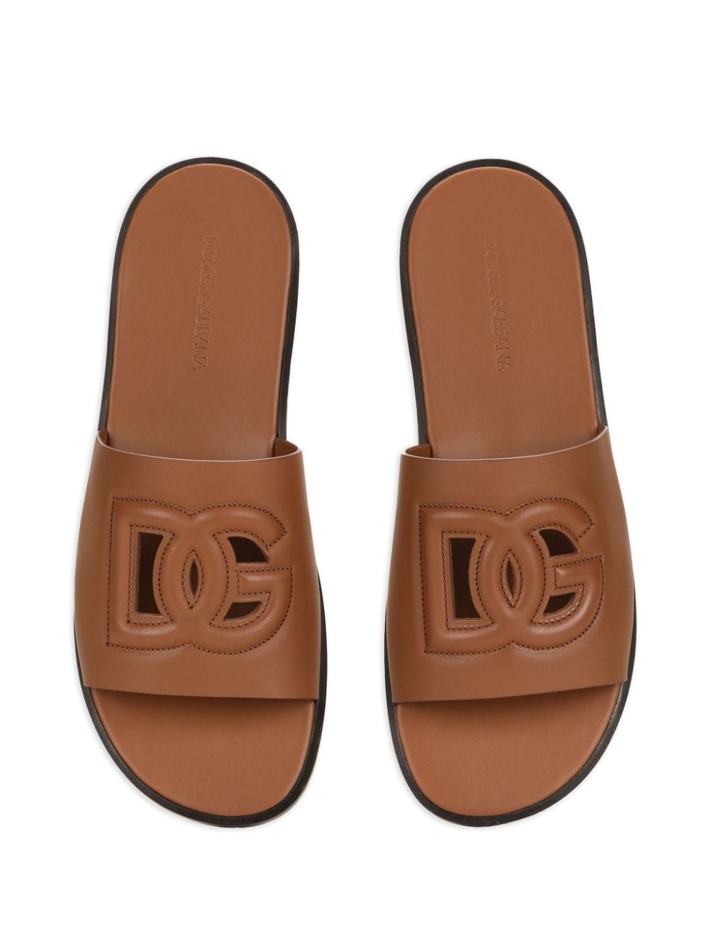 logo-embossed cut-out slides - 4