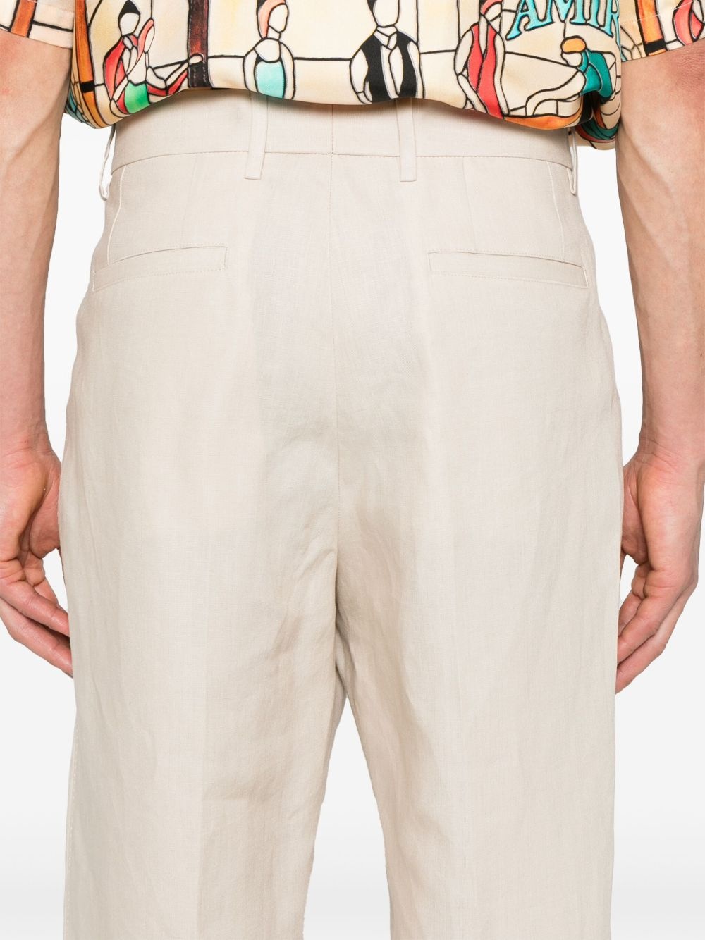 linen trousers - 5