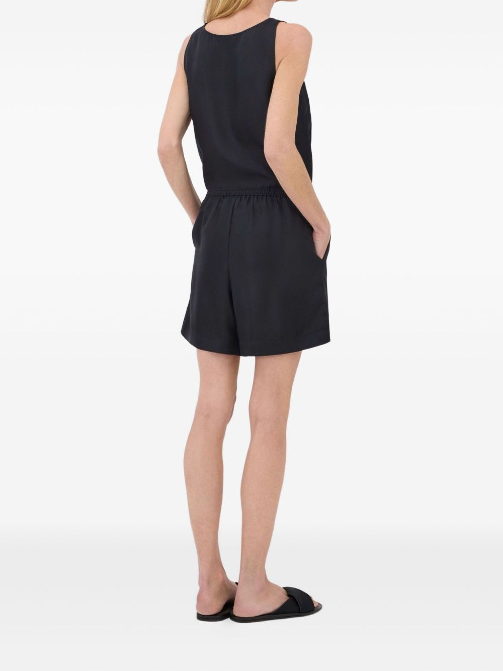 Arl elastic-waistband side-pocket shorts - 4