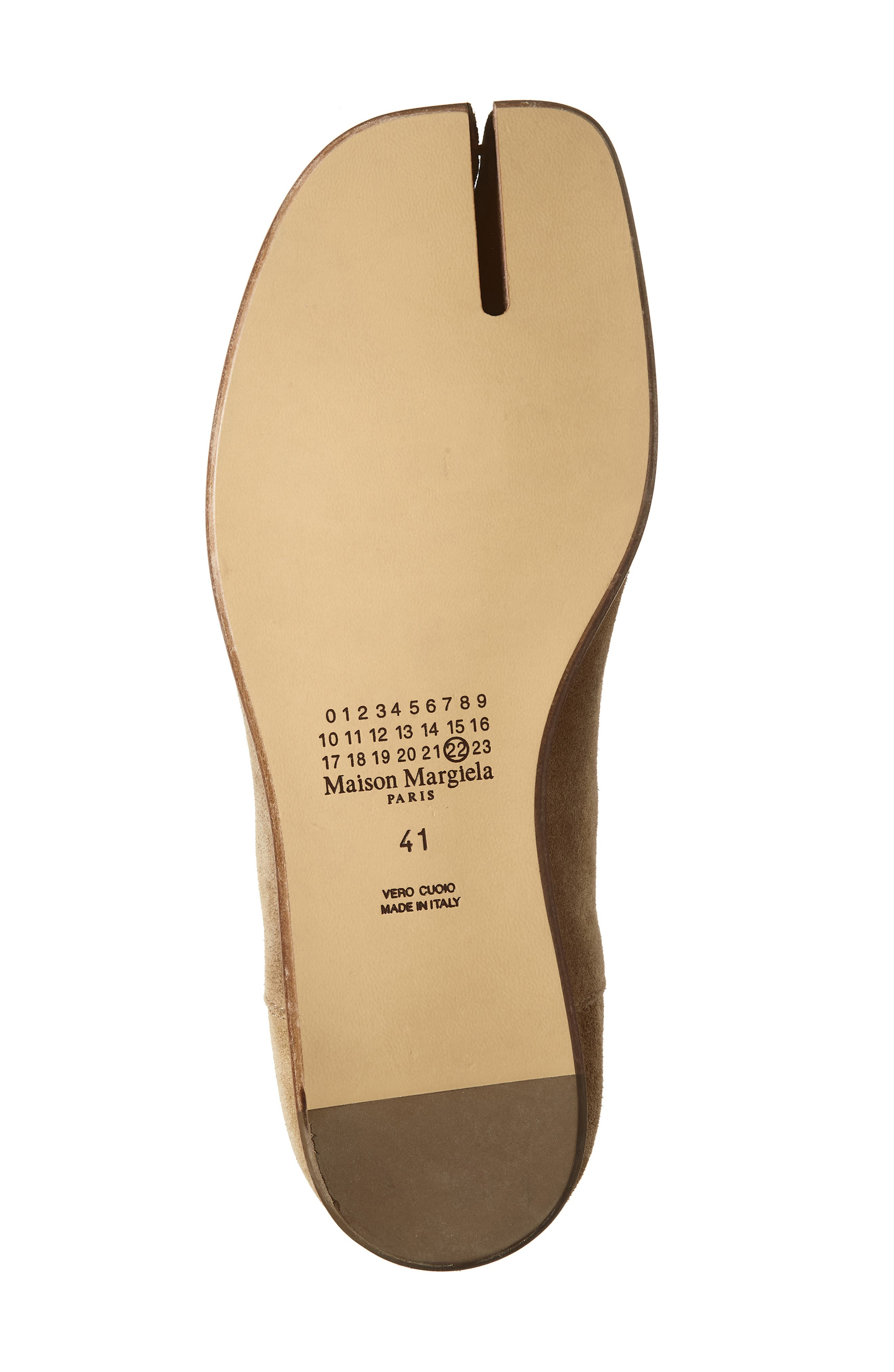 Maison Margiela Tabi Babouche in Medal Bronze/Beige at Nordstrom - 6