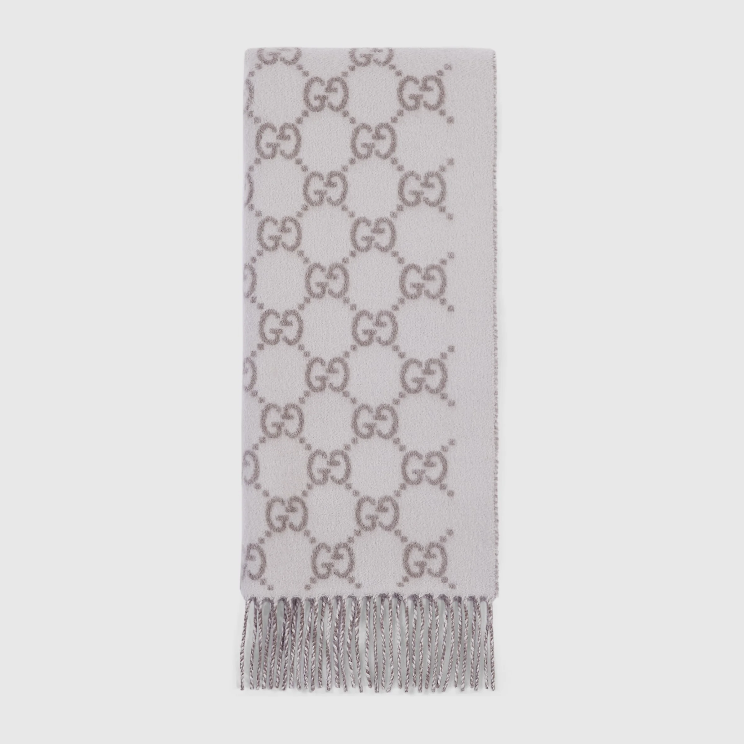 GG cashmere shawl - 1