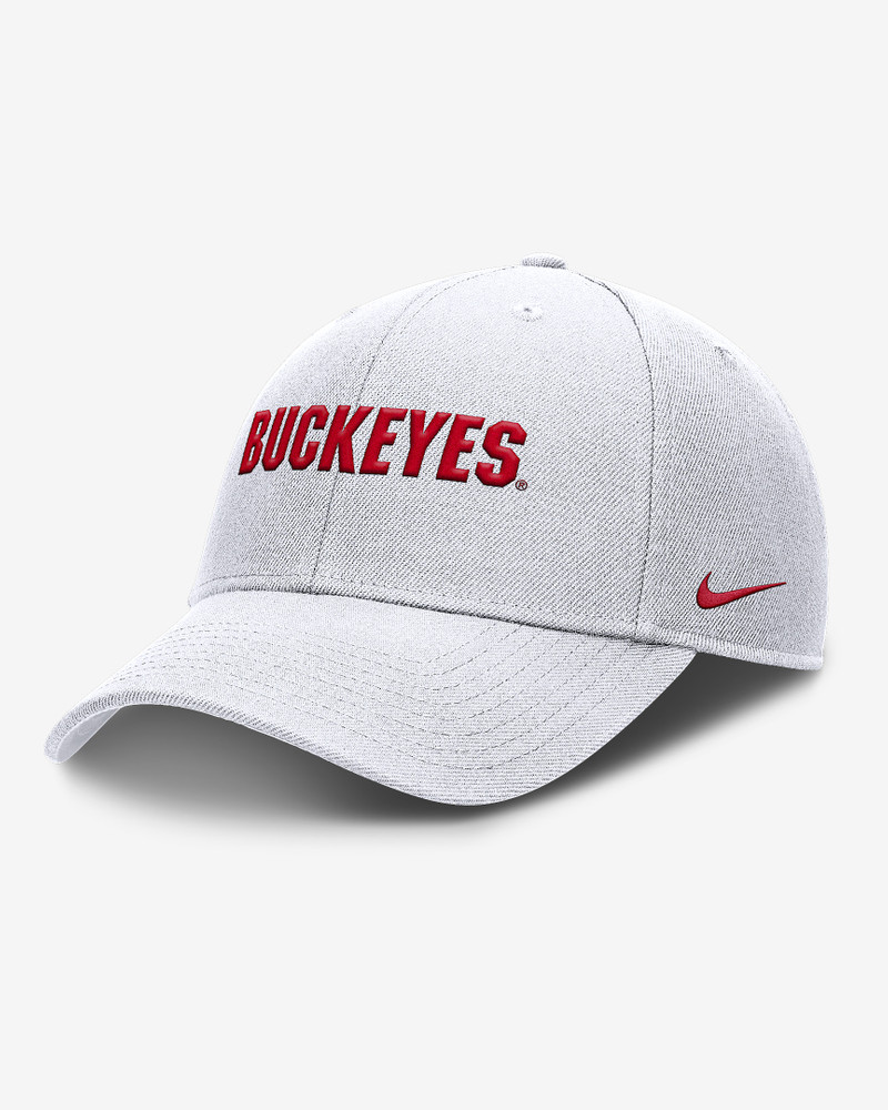Ohio State On-Field Rise Gameday Men's Nike Dri-FIT College Trucker Adjustable Hat 1