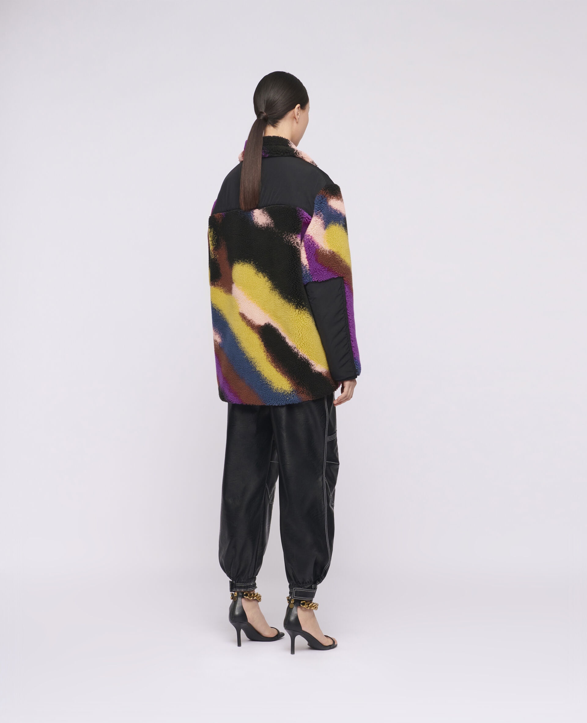 Marley Jacquard Teddy Mat Jacket - 3