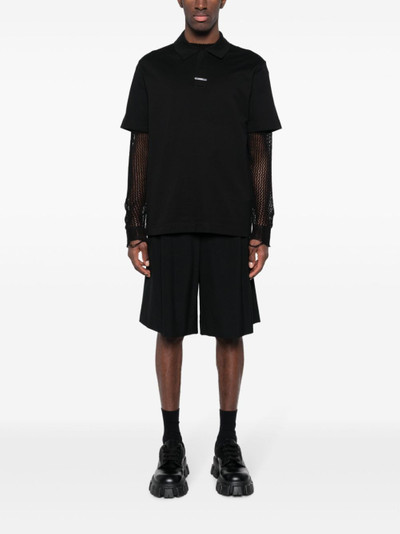 Givenchy G-Clip cotton polo shirt outlook