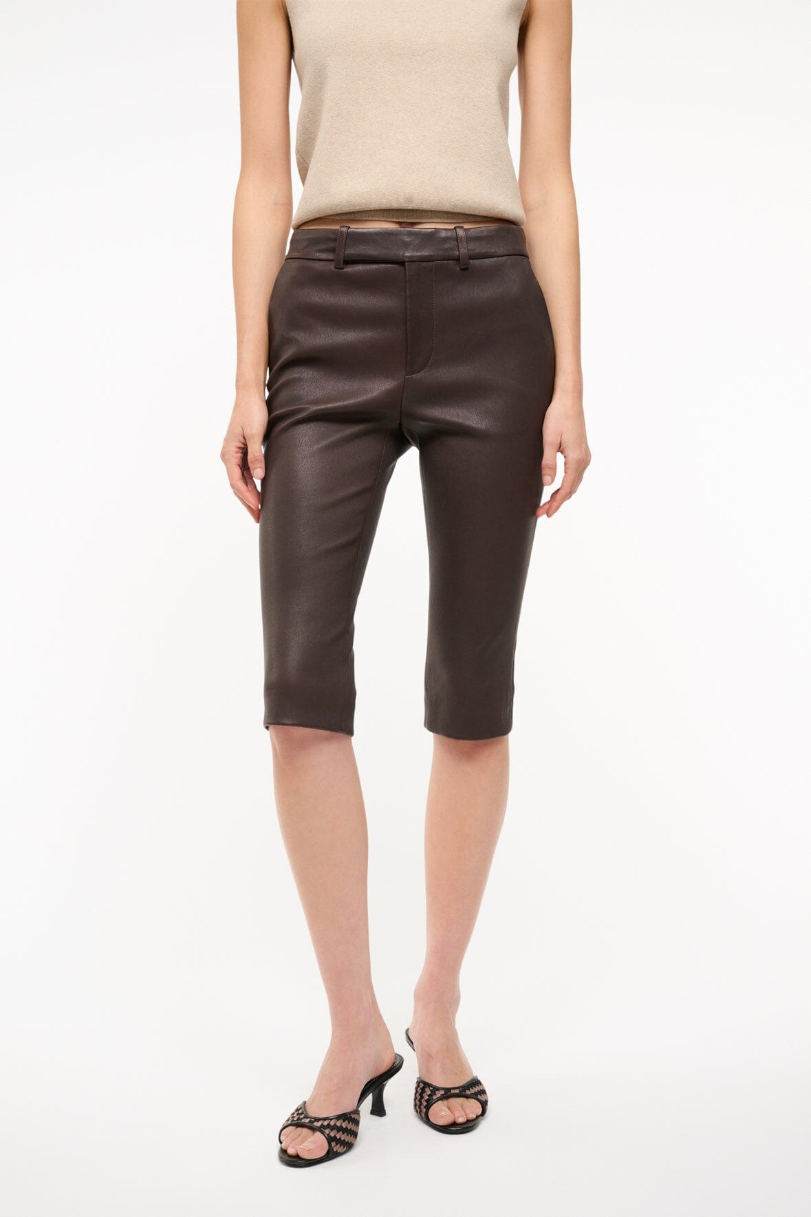 STAUD HANOVER LEATHER CAPRI TIRAMISU - 3