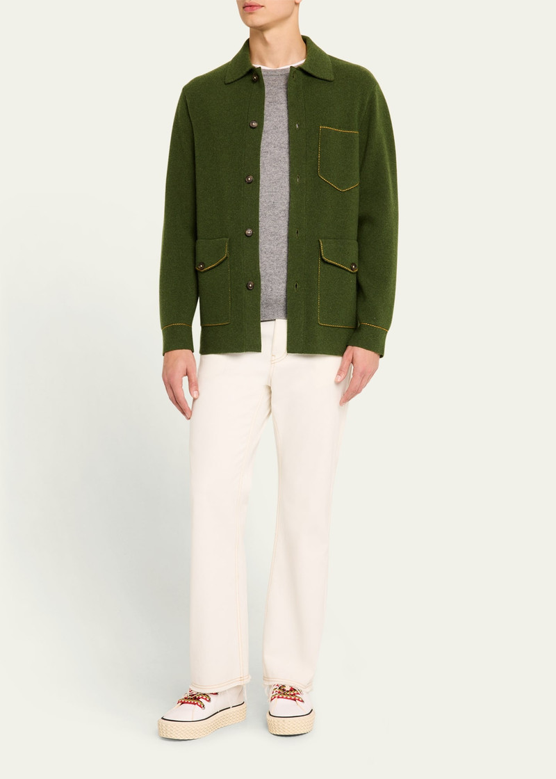 GUEST IN RESIDENCE Men's Cashmere Topstitch Work Jacket outlook