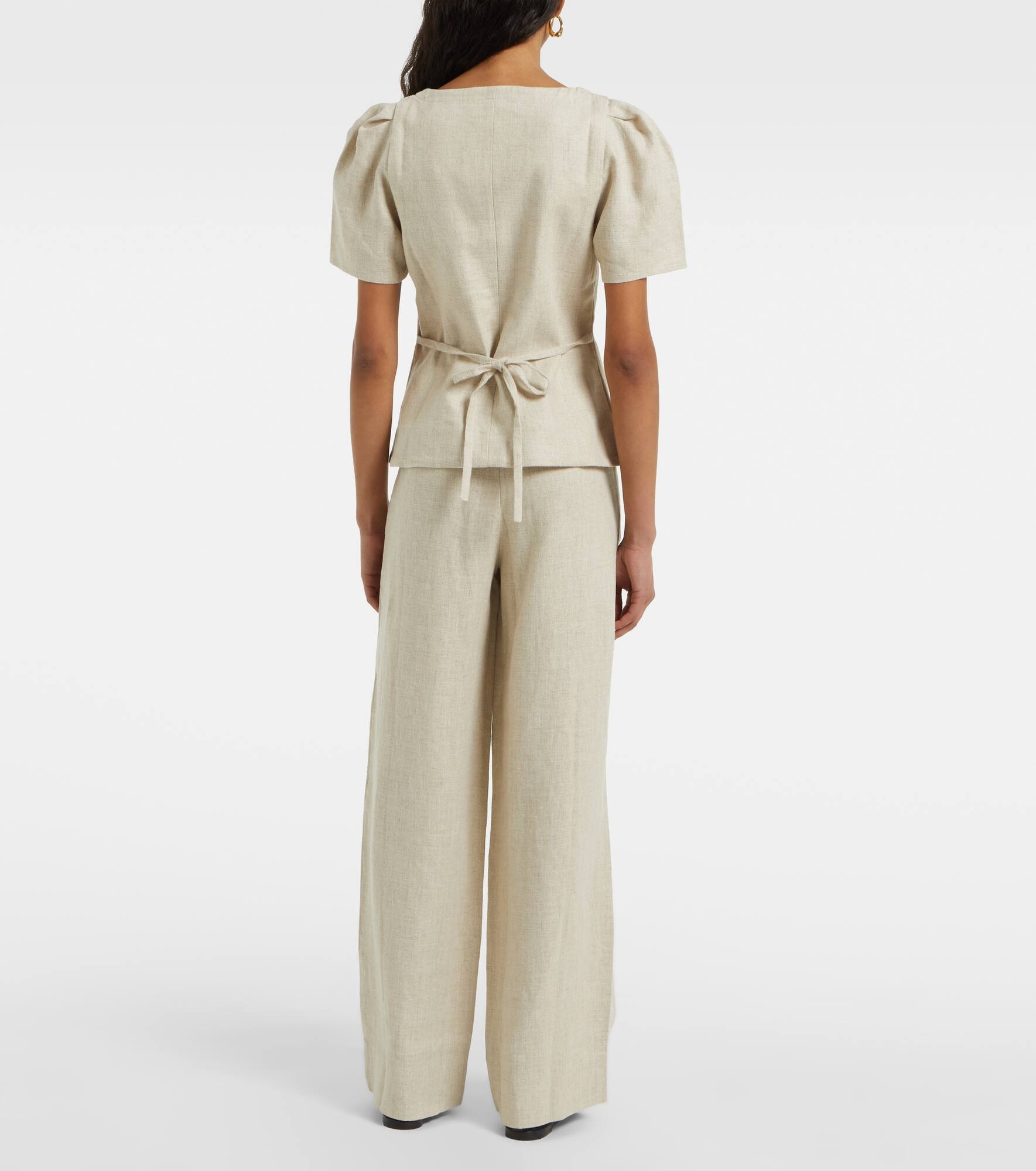 Emma linen top - 3