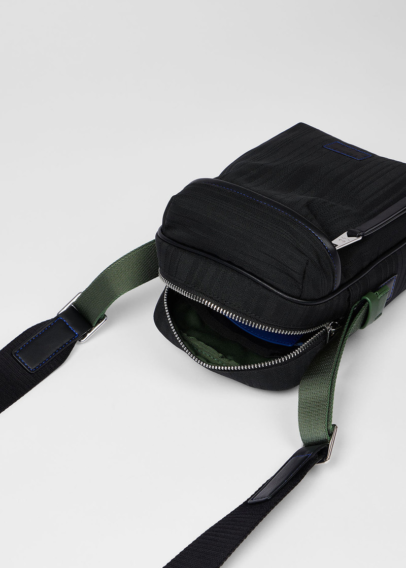 Paul Smith x MINI - Black Shadow Stripe Flight Bag 7