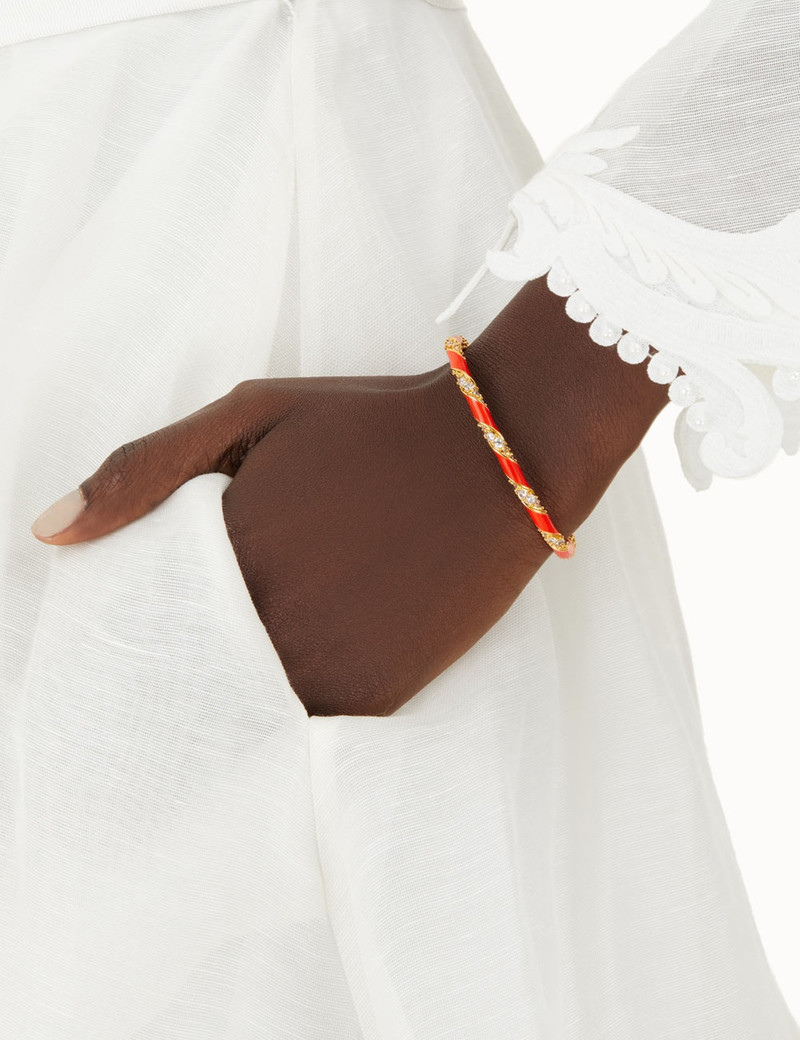 Zimmermann CANDY STRIPE PAVE CUFF outlook
